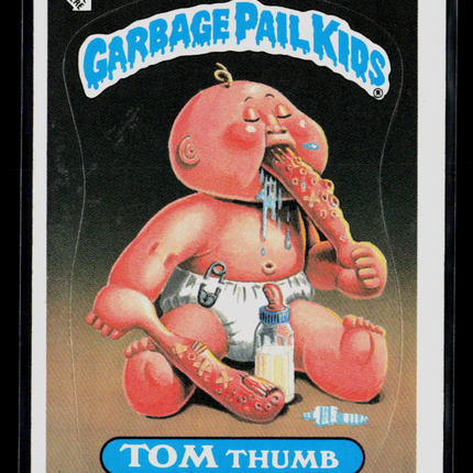1986 Topps Garbage Pail Kids Series 6 Sticker #218a
