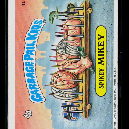 1986 Topps Garbage Pail Kids Original Series 4 Sticker #155a