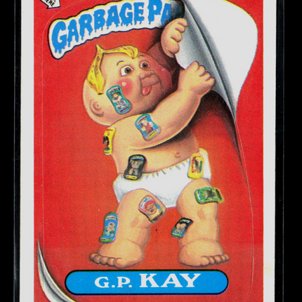 1986 Topps Garbage Pail Kids Original Series 6 Sticker Checklist #248b