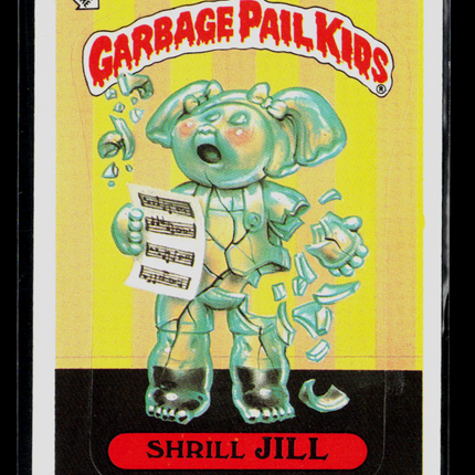 1986 Topps Garbage Pail Kids Series 6 Sticker #221b
