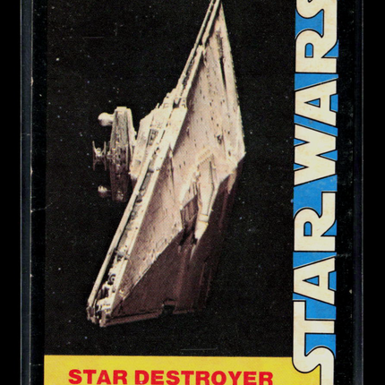 1977 Wonder Bread Star Wars #14 Star Destroyer
