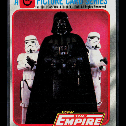 1980 Topps Star Wars: The Empire Strikes Back Series 1 #1 Darth Vader