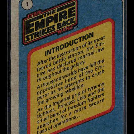 1980 Topps Star Wars: The Empire Strikes Back Series 1 #1 Darth Vader