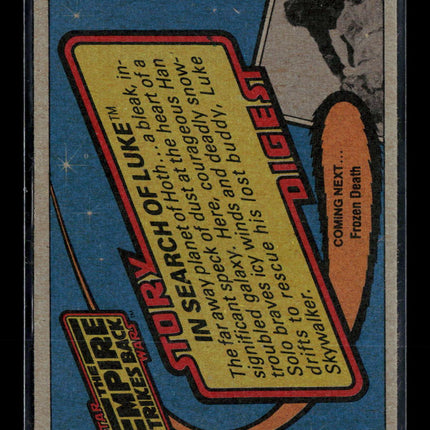 1980 Topps Star Wars: The Empire Strikes Back Series 1 In Search of Luke #23