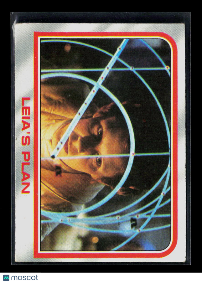 1980 Topps Star Wars: The Empire Strikes Back Series 1 Leia's Plan #19