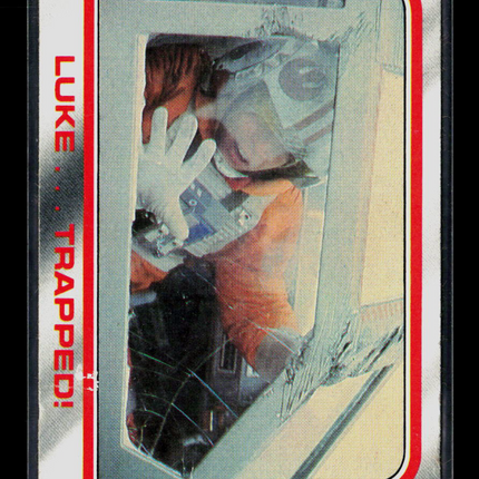 1980 Topps Star Wars The Empire Strikes Back Series 1 Luke Trapped #44