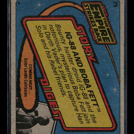1980 Topps Star Wars: The Empire Strikes Back #75