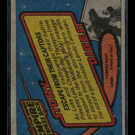 1980 Topps Star Wars: The Empire Strikes Back Series 1 #108