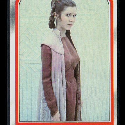 1980 Topps Star Wars: The Empire Strikes Back Carrie Fisher #81