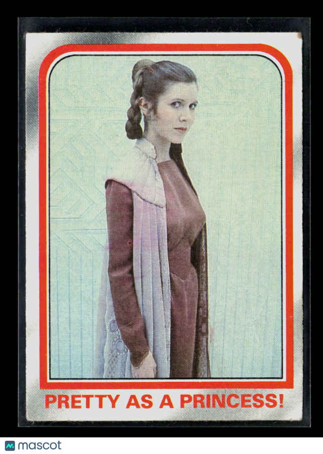 1980 Topps Star Wars: The Empire Strikes Back Carrie Fisher #81