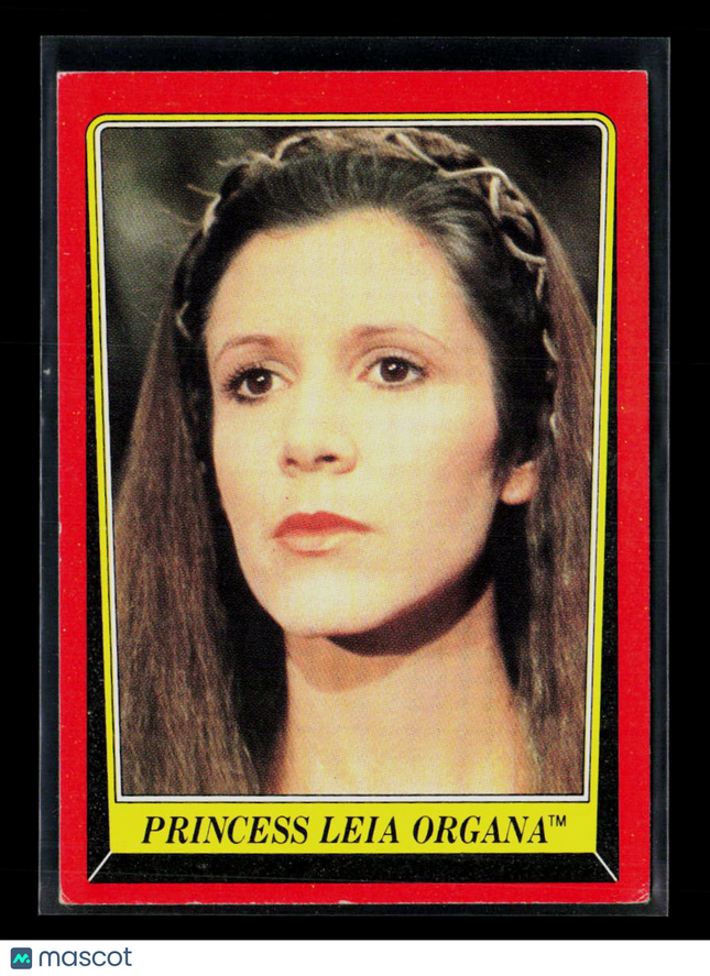 1983 Topps Star Wars: Return of the Jedi Carrie Fisher #5