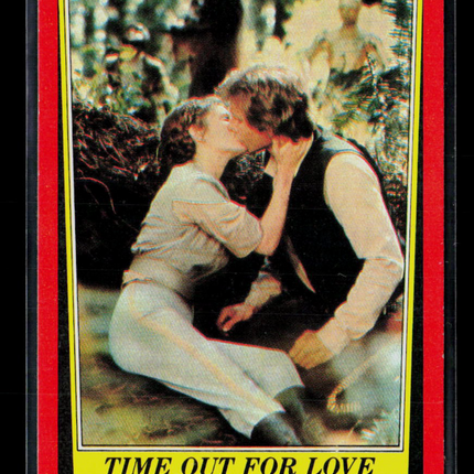 1983 Topps Star Wars Return of the Jedi Harrison Ford Carrie Fisher #115