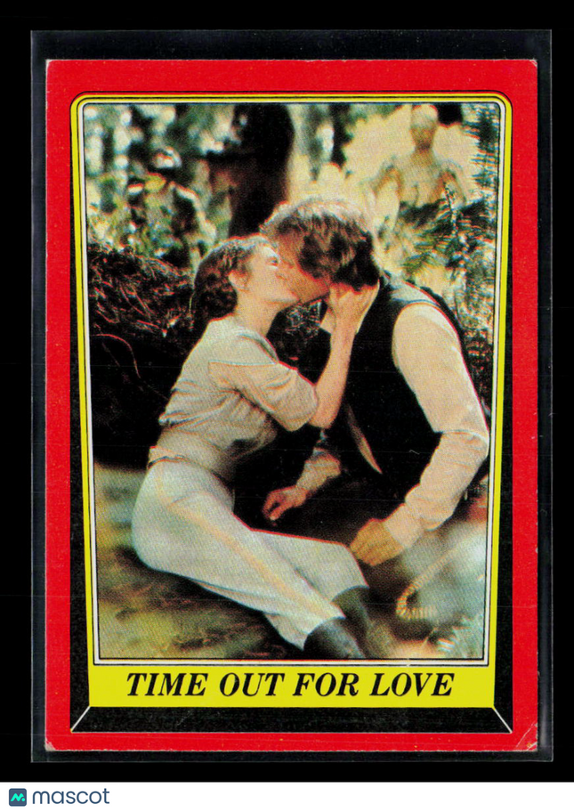 1983 Topps Star Wars Return of the Jedi Harrison Ford Carrie Fisher #115