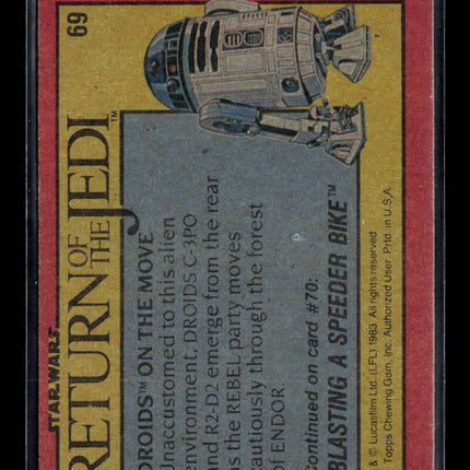 1983 Topps Star Wars: Return of the Jedi #69