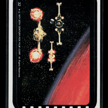 1977 Topps Star Wars Stickers Sticker #32