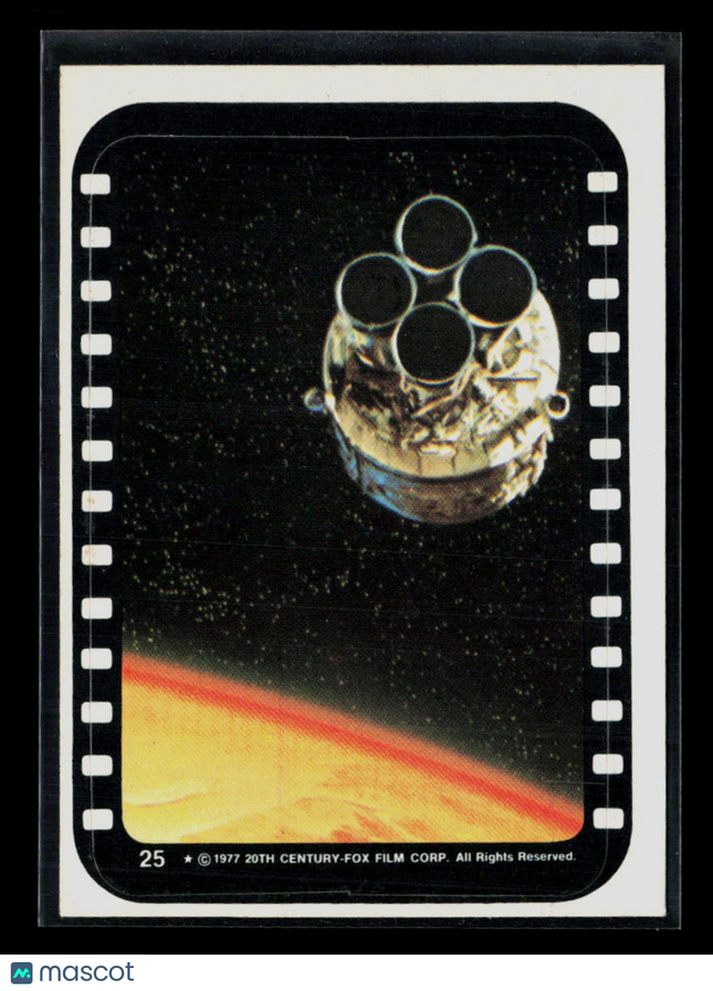 1977 Topps Star Wars Stickers Sticker #25