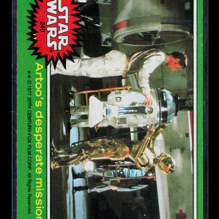 1973 Topps Star Wars Series 4 (Green) #240