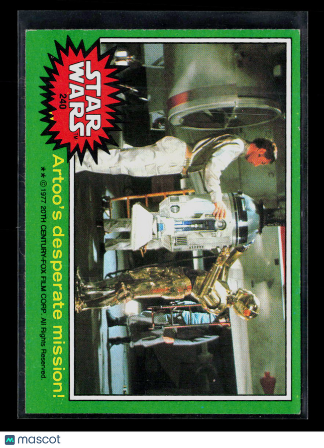 1973 Topps Star Wars Series 4 (Green) #240
