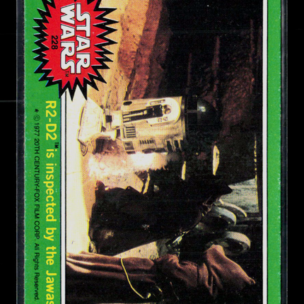 1977 Topps Star Wars Series 4 #228