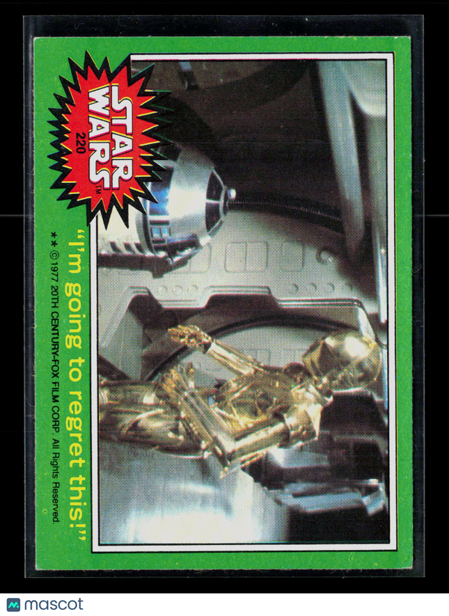1977 Topps Star Wars Series 4 (Green) John Williams #220