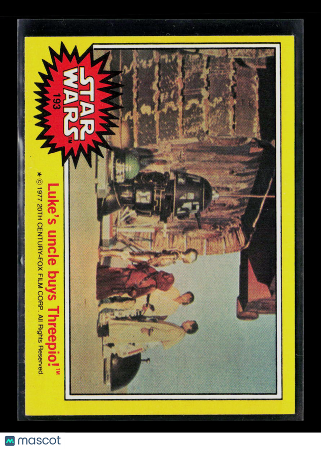 1977 Topps Star Wars Series 4 #193