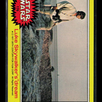 1977 Topps Star Wars Series 3 Mark Hamill #176