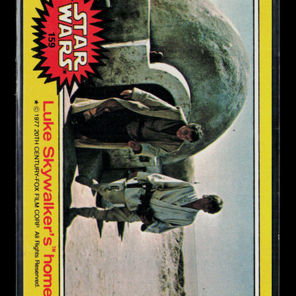 1977 Topps Star Wars Mark Hamill Phil Brown #159
