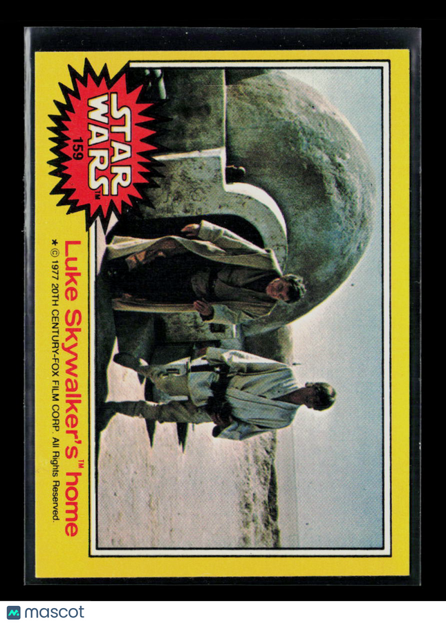 1977 Topps Star Wars Mark Hamill Phil Brown #159