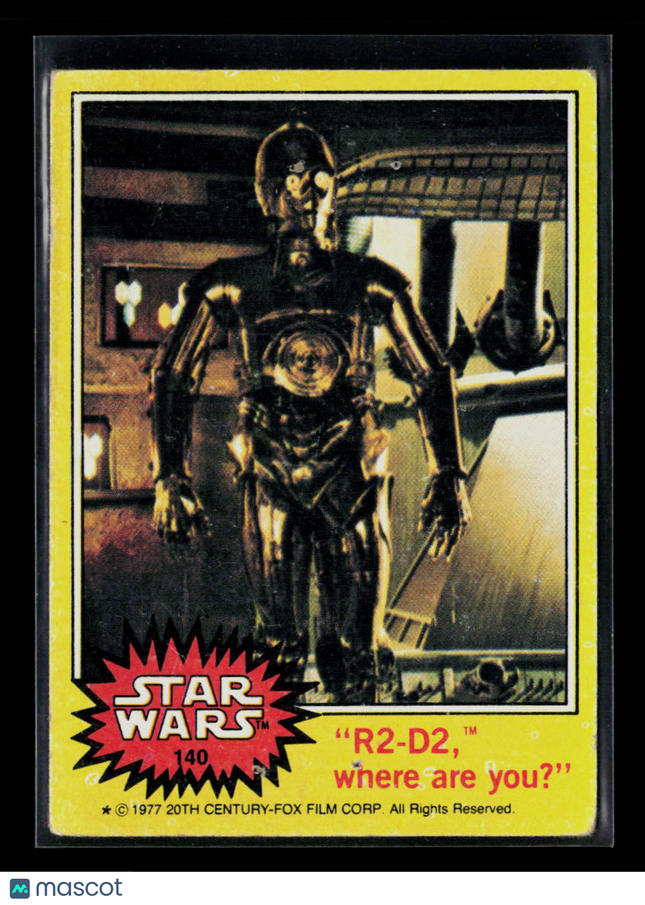 1977 Topps Star Wars Series 3 #140