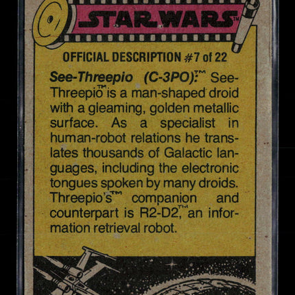 1977 Topps Star Wars Series 3 #140
