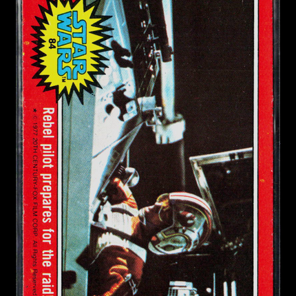 1977 Topps Star Wars Puzzle Back #84