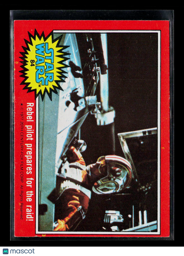 1977 Topps Star Wars Puzzle Back #84