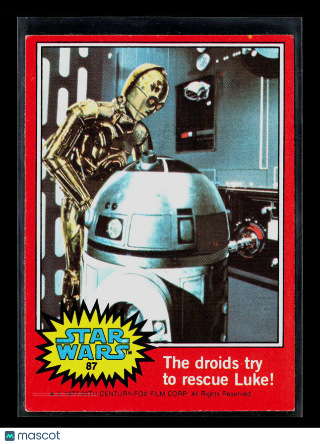 1977 Topps Star Wars Series 2 #87