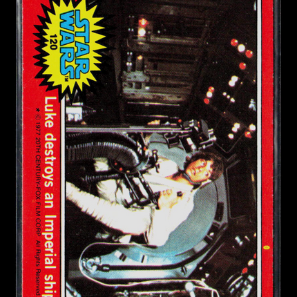 1977 Topps Star Wars Series 2 Mark Hamill #120