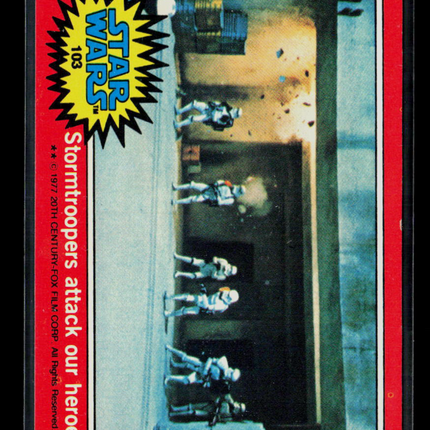 1977 Topps Star Wars Series 2 (Red) #103