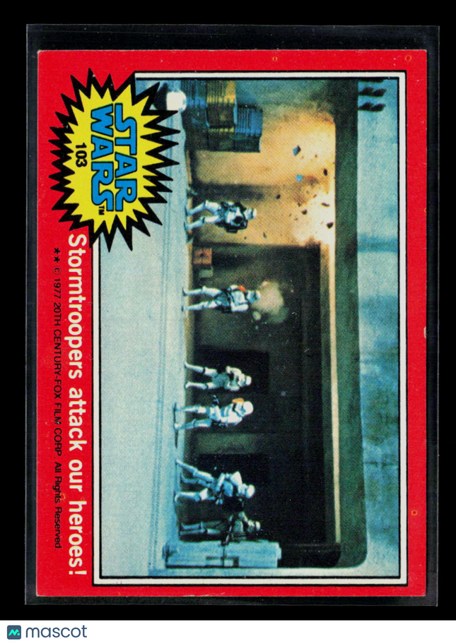 1977 Topps Star Wars Series 2 (Red) #103