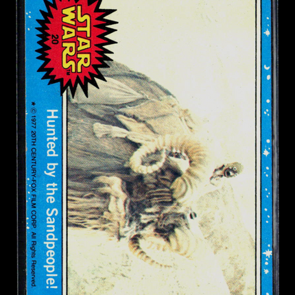1977 Topps Star Wars Puzzle Card #20