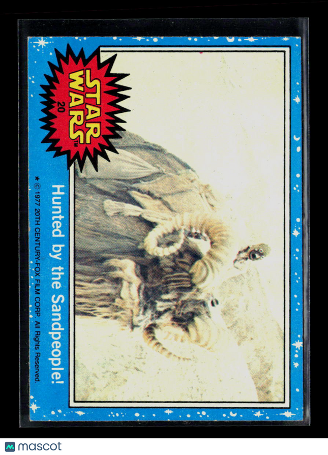 1977 Topps Star Wars Puzzle Card #20