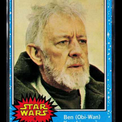 1977 Topps Star Wars Series 1 Ben Kenobi #6