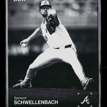 2025 Topps Black & White Baseball Spencer Schwellenbach #109 RC