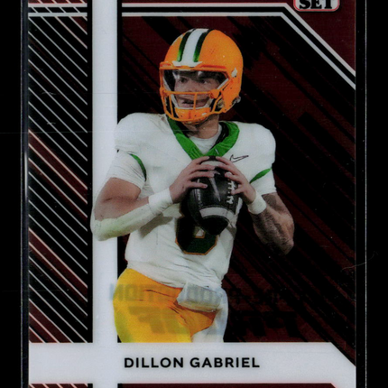2024 Leaf Pro Set Dillon Gabriel Production Proof Maroon Production Proof 1/1