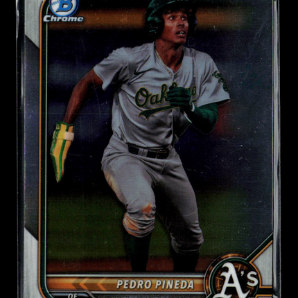 2022 Bowman Chrome Draft Pedro Pineda #BDC-181