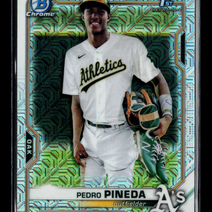 2021 Bowman Chrome Pedro Pineda #BCP-216 Mojo Refractor