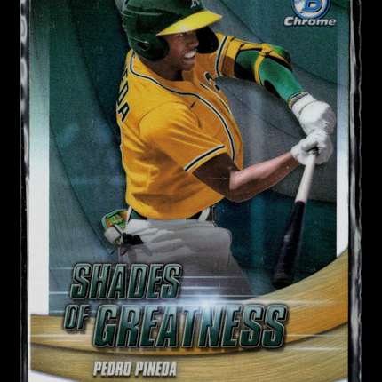 2022 Bowman Chrome Shades of Greatness Pedro Pineda #SG-27