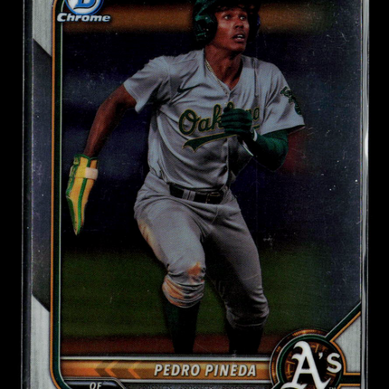 2022 Bowman Chrome Draft Pedro Pineda #BDC-181