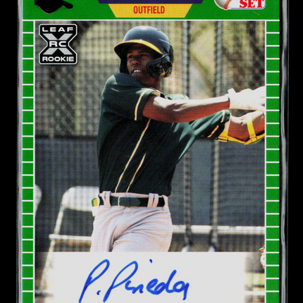 2021 Leaf Pro Set Baseball Pedro Pineda #PS-PP1 RC Auto