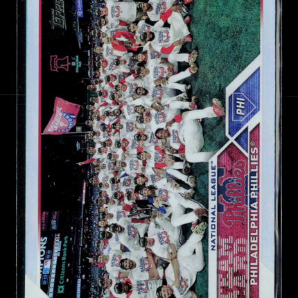 2023 Topps Philadelphia Phillies rainbow Foil #567
