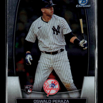 2023 Bowman Chrome Oswald Peraza #44 RC