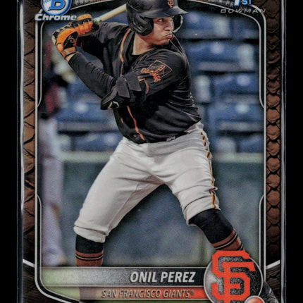2024 Bowman Chrome Onil Perez #BCP-134 Reptilian
