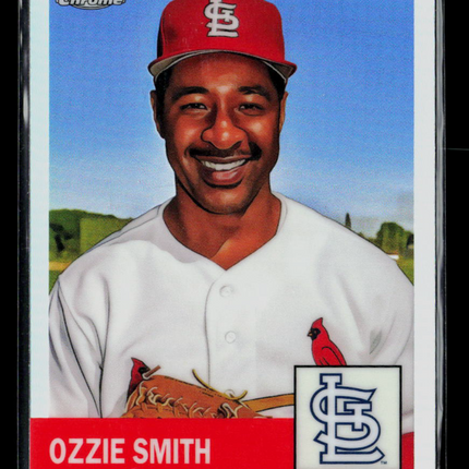 2022 Topps Chrome Platinum Anniversary Ozzie Smith #281 Refractor